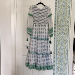 Smoked top maxi by oliphant size small